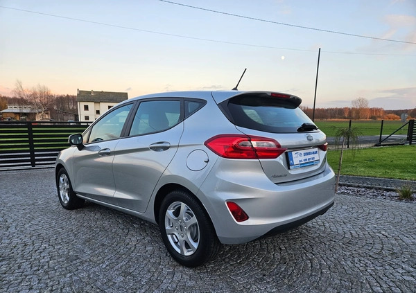 Ford Fiesta cena 42900 przebieg: 91908, rok produkcji 2018 z Kutno małe 596